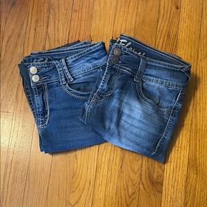 2 Pair Wallflower Jeans